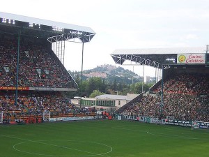 Stade Geoffroy Guichard von innen